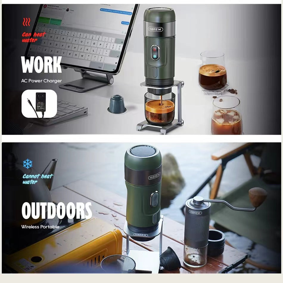 HiBREW Wireless Electric Portable Coffee Machine