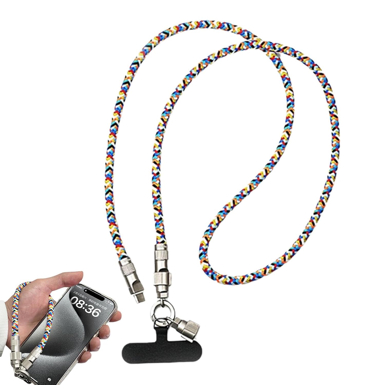 Phone Chain Charging Cable - High Speed 1,3M Length