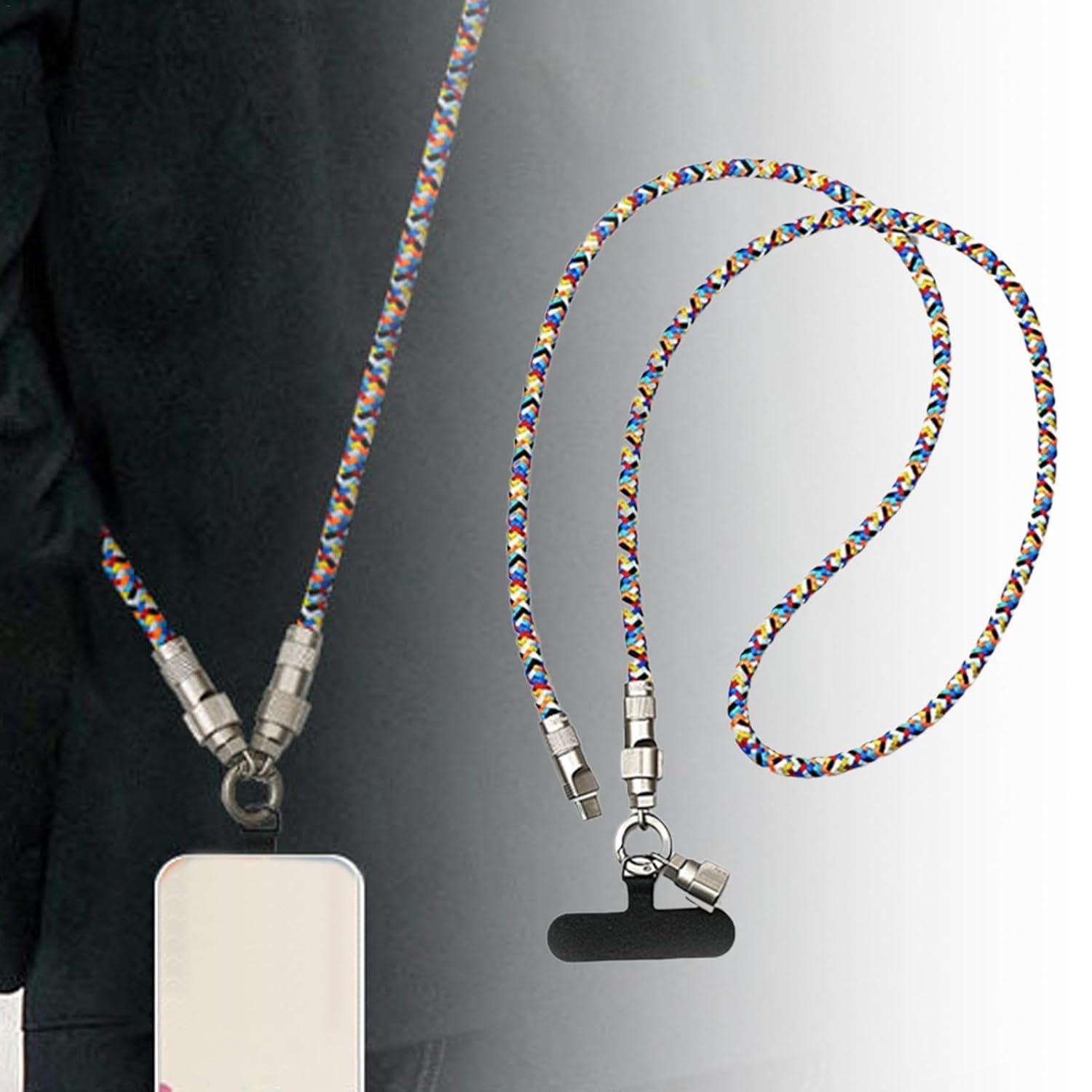 Phone Chain Charging Cable - High Speed 1,3M Length