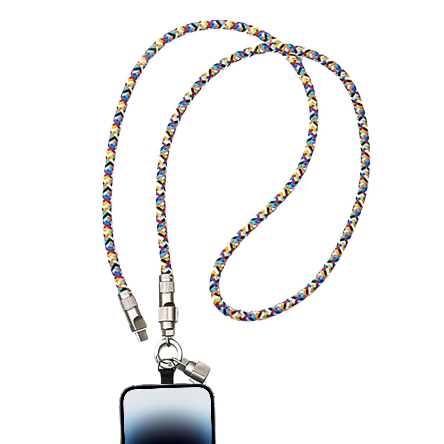 Phone Chain Charging Cable - High Speed 1,3M Length