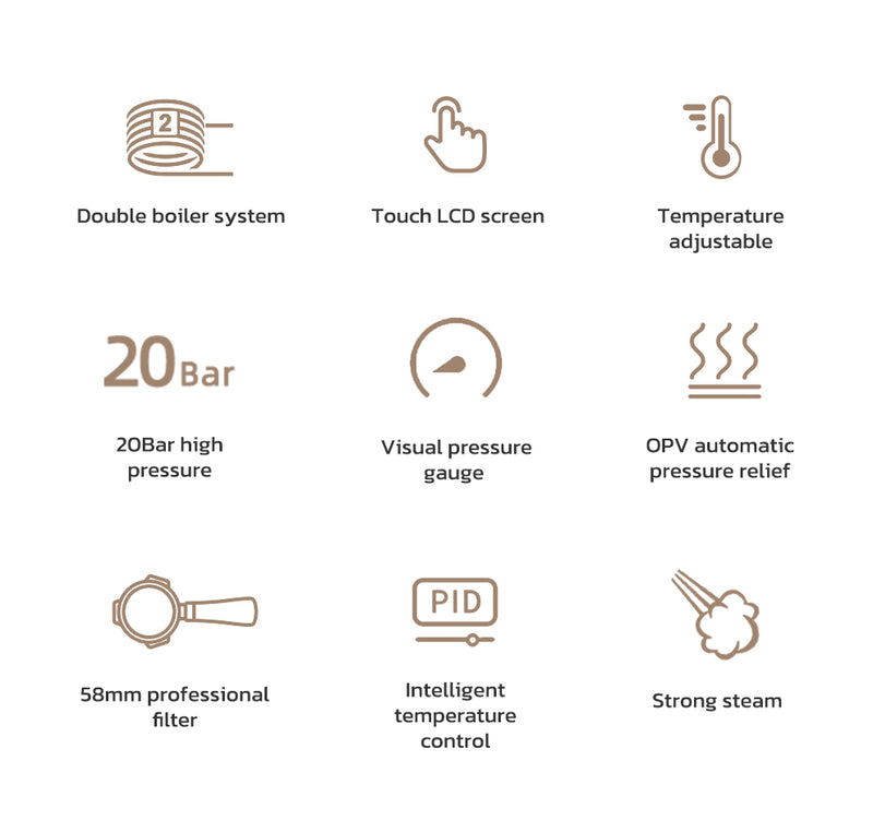 HiBREW Barista Pro Espresso Coffee Machine