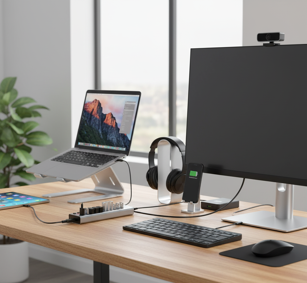 USB 3.0 11-Port Hub with Power Supply – Speed up to 5 Gbps
